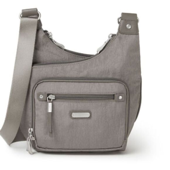 Baggalini grey city cross bag - Picture 2 of 6